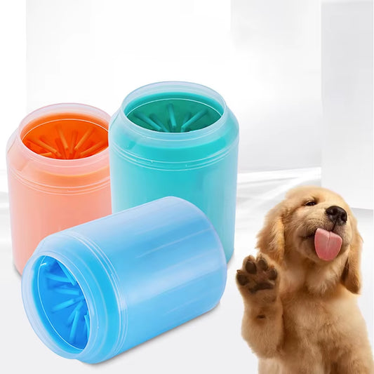 Pet Paw Cleaner Cup – Portable Silicone Paw Washer for Dogs & Cats (Soft & Easy to Use)