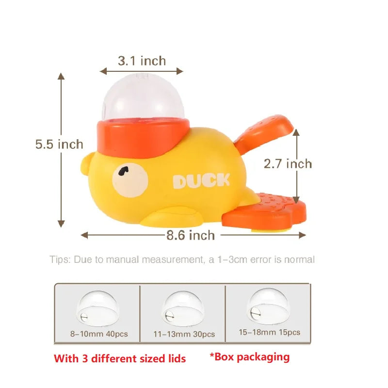 Interactive Duck Treat Dispenser · Fun Toy for Dogs & Cats